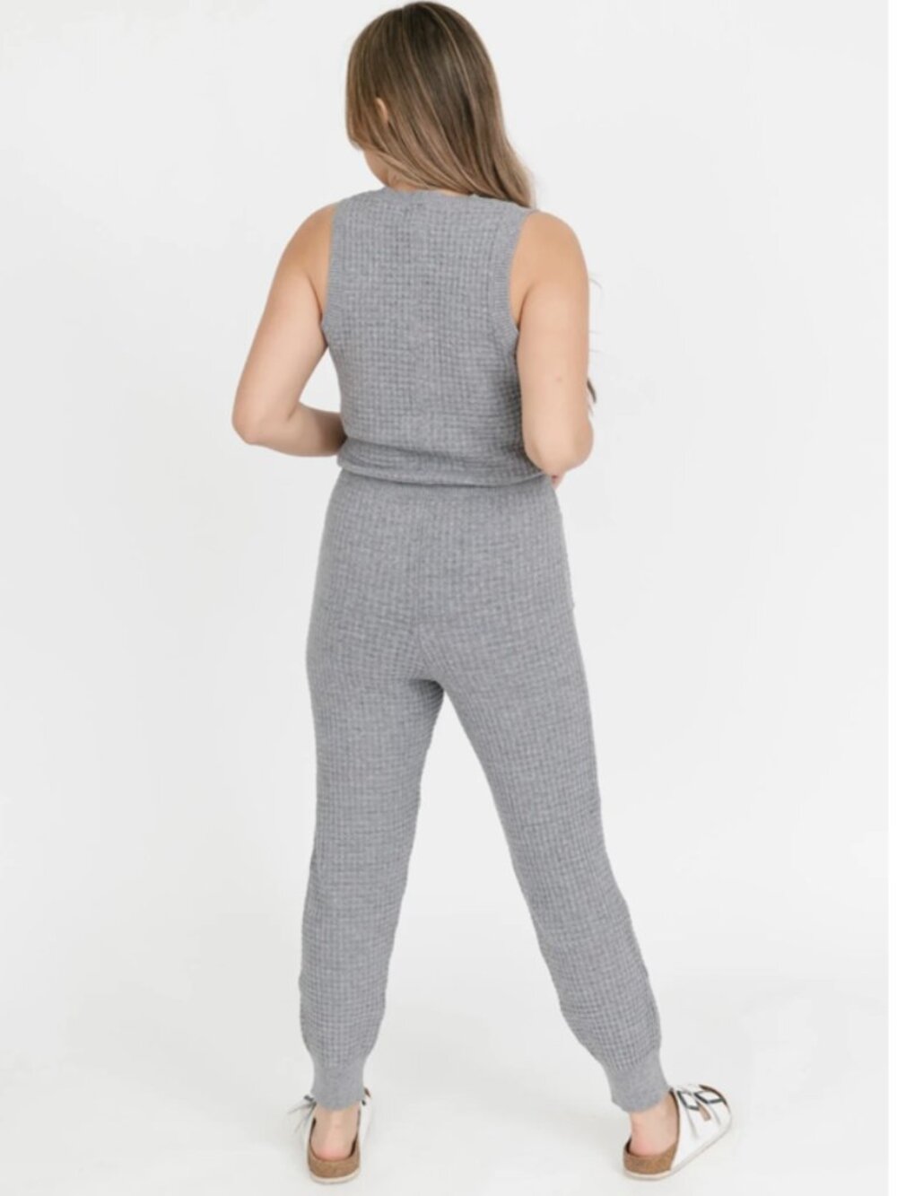 Smash + Tess Wendy Waffle Romper - Picture 2 of 7